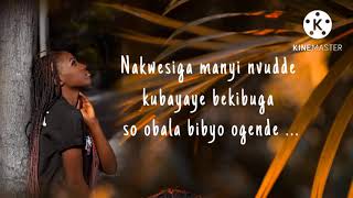 Love Nkukooye By Damalie Dama Official Lyrics Video 