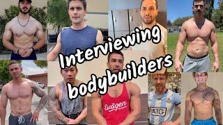 Interviewing Fitness people