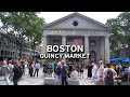 🇺🇸 Boston - Quincy Market  (4K)