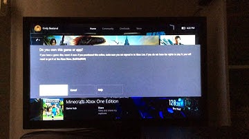 Do u own this game or app bug Xbox one