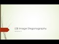 LSB Steganography: Hidden Messages in Images πΌοΈ
