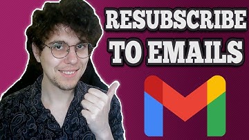 Hoe u zich opnieuw kunt abonneren op e-mails in Gmail 2025