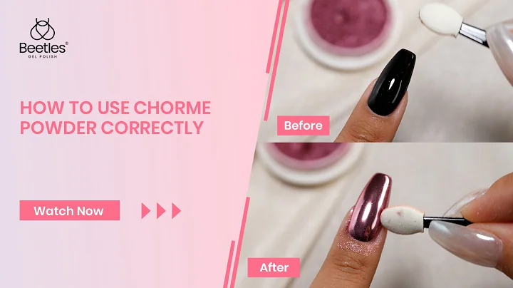 Chrome Mirror Powder Nail Application | Step-by-step Tutorial | Beetles Gel Polish Official