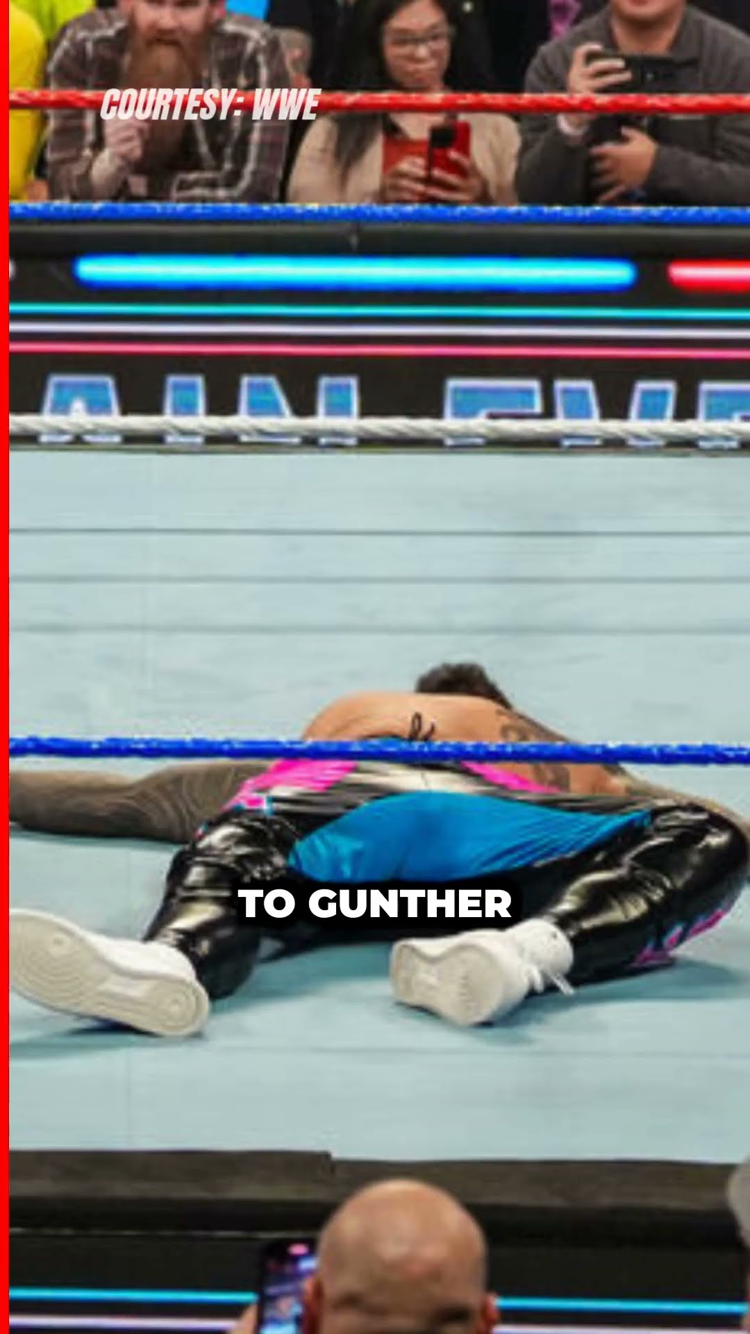 Jey Uso loses again to Gunther—can he turn it around by WrestleMania #WWE #JeyUso #shorts