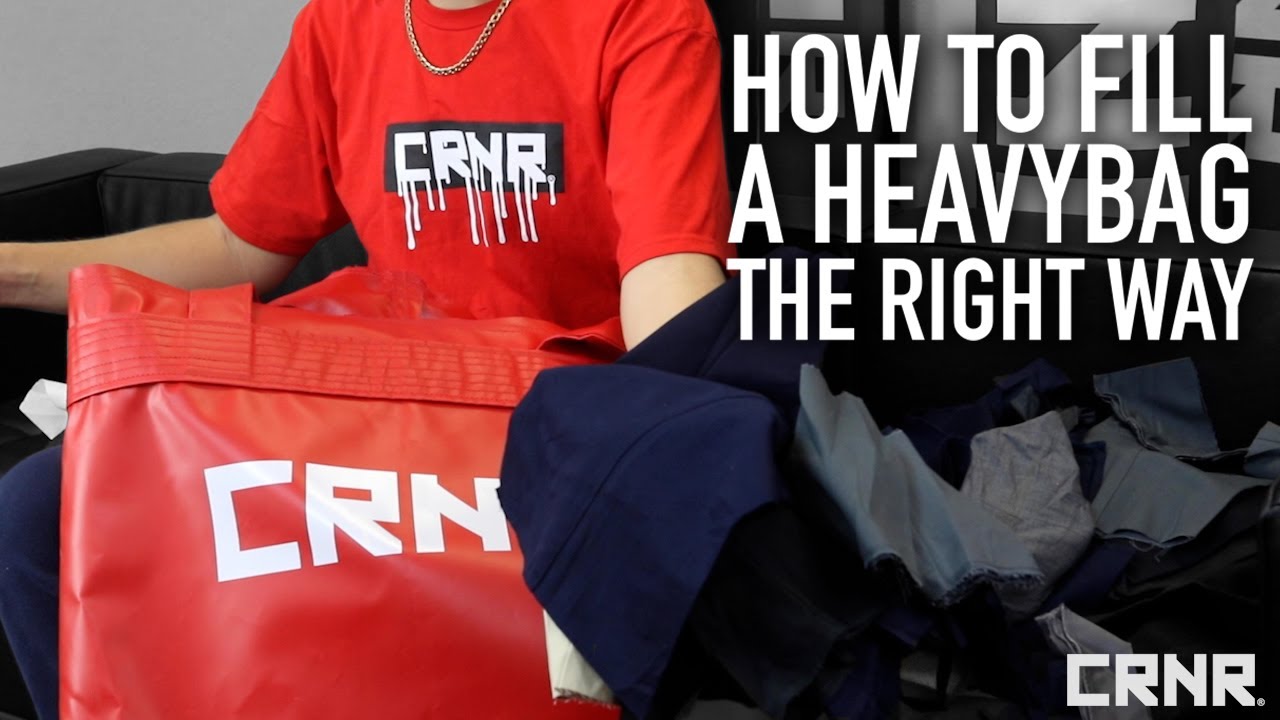 What is the best way to fill a Punch bag or kick bag? – FightstorePro