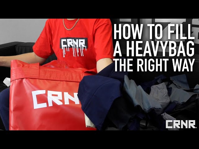 How To Fill A Heavy Bag The Right Way