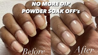 Dip Powder Fill.. NO MORE DIP POWDER SOAK OFF&#39;s |dip powder nails |dip powder fill |nail tutorial