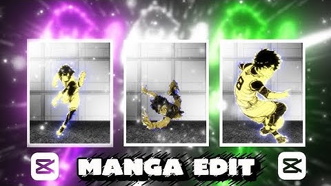 Blue lock Bachira Manga edit in Capcut|Anime editing tutorial in Capcut #edit #capcut #animeedits