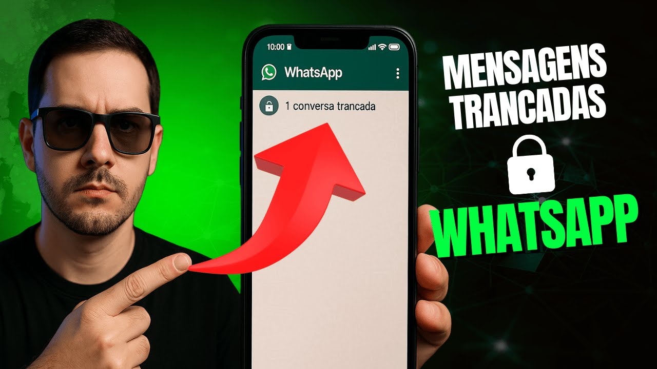 COMO TRANCAR OU DESTRANCAR MENSAGENS NO WHATSAPP (ATUALIZADO) - YouTube