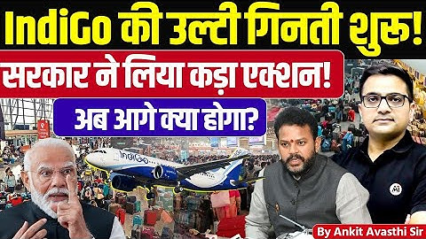 IndiGo Airlines in Trouble? Government’s Tough Action Shakes Aviation Industry! by Ankit Avasthi sir
