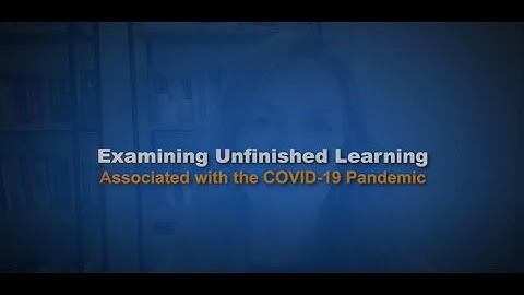 Examining Unfinished Learning Associated With the COVID-19 Pandemic (REL Midwest)