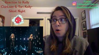 Reaction to Kelly Clarkson \& Tori Kelly- Silent Night