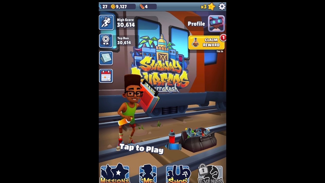 Subway surfers Apple Arcade run 5 unlocking events