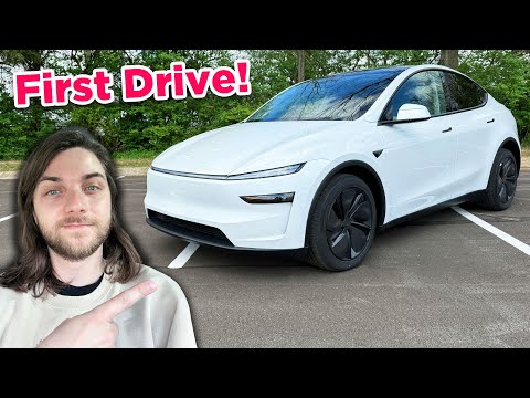 My First Drive With The New 2026 Tesla Model Y!
