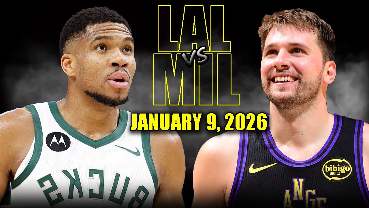 Los Angeles Lakers vs Milwaukee Bucks Full Game Highlights – January 9, 2026 | NBA Season