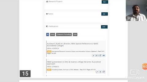 VIDWAN DATABASE LECTURE