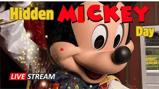 🔴 Live - HIdden Mickey Day! -  Walt Disney World  4.16.2024