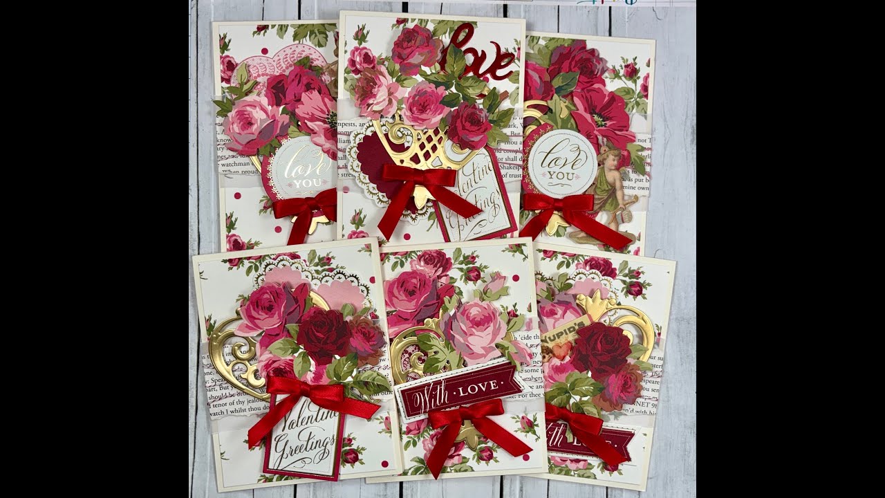 Ежемесячная коробка Анны Гриффин | 6 валентинок | 