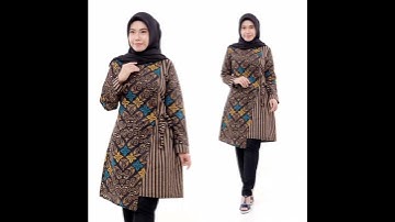 Thumbnail of batik tunik terbaru! #fashion2022 #fashionterbaru #fashion
