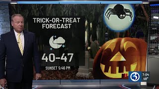 FORECAST: On-and-off rain today; trick-or-treat weather looks good