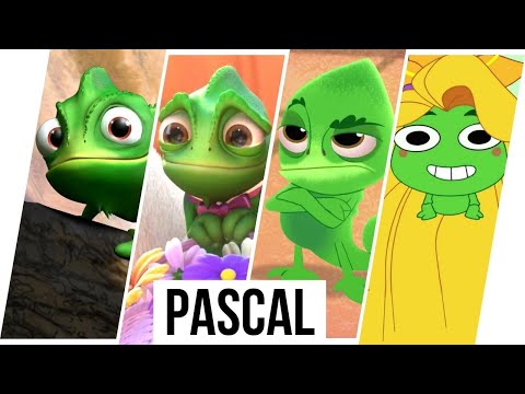 Pascal the Chameleon Evolution / Rapunzel's pet (Tangled) 