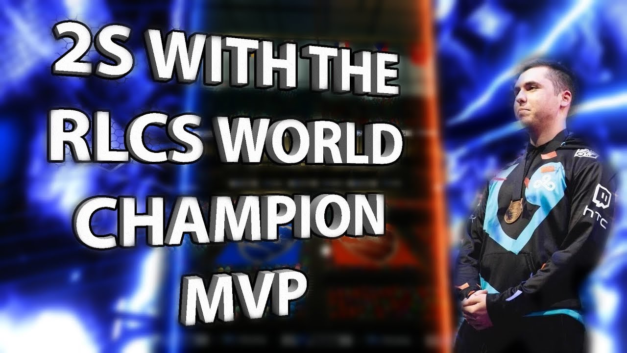 2S WITH THE NEW RLCS WORLD CHAMPION MVP | FULL FIELD 150KPH PINCH - YouTube