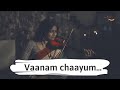 Vaanam Chaayum | Violin Cover | Anarkali | harishankar | instrumental