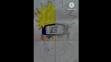One drawing but four different styles ✨naruto✨      part 2 #art  #art #viral #naruto  anime arts