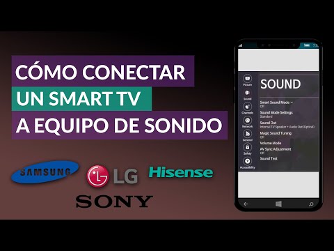 Cómo Conectar Smart TV Sony/Samsung/LG/Hisense a un Equipo de Sonido