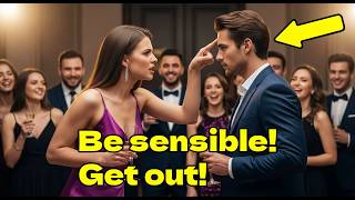 My wife publicly mocked me at her company party."This is my ex-husband—no degree, no future."