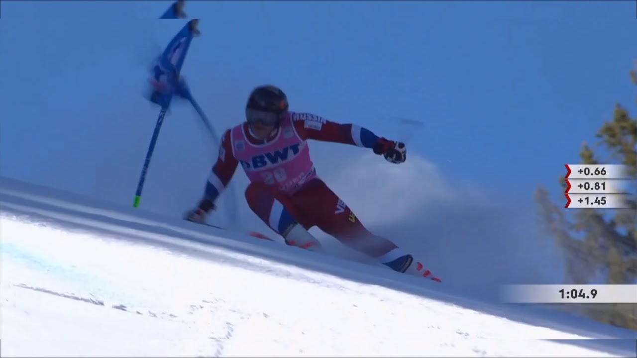 Павел Триихичев, гигант в Адельбодене, 1st run