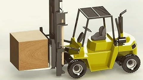 Animation by Engineer Darawan - Forklift Assembly