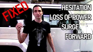 Jeep Wrangler Momentary loss of power at low RPMS followed by surge forward - FIXED!