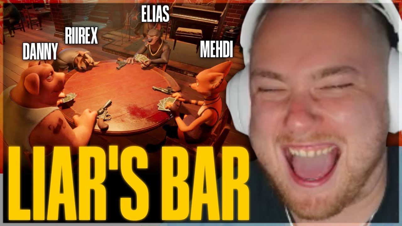 DIESES SPIEL ist SO GEIL! 😯🤣 LIAR'S BAR vs. ELI, MEHDI & RIIREX 🔥 | SolutionPlayz
