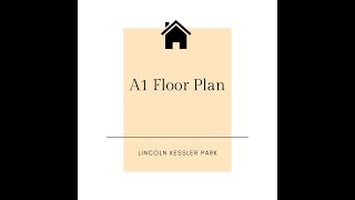 Lincoln Kessler Park - A1 Floor Plan