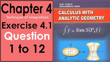 BSc - Chapter 4 Exercise 4.1 Question 1 to 12 | OFW