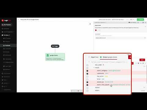 How to geo-locate IP addresses in logs | LogicHub Playbooks