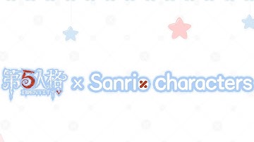 Identity V х Sanrio Characters Crossover. Announcement. Poster.