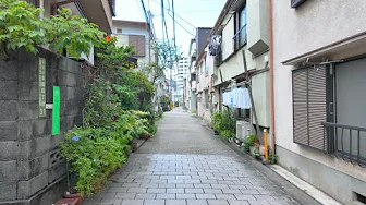 Walking Hongo Tokyo 4K HDR