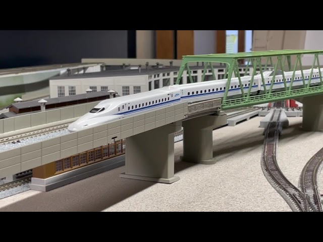KATO 10-547 N700系新幹線「のぞみ」4両基本セット - YouTube