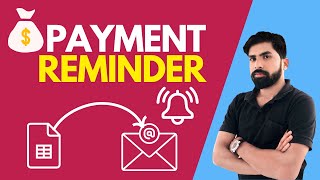 How to send Payment Reminder Automatically from Google Sheets||Send email based on Date & Time screenshot 5