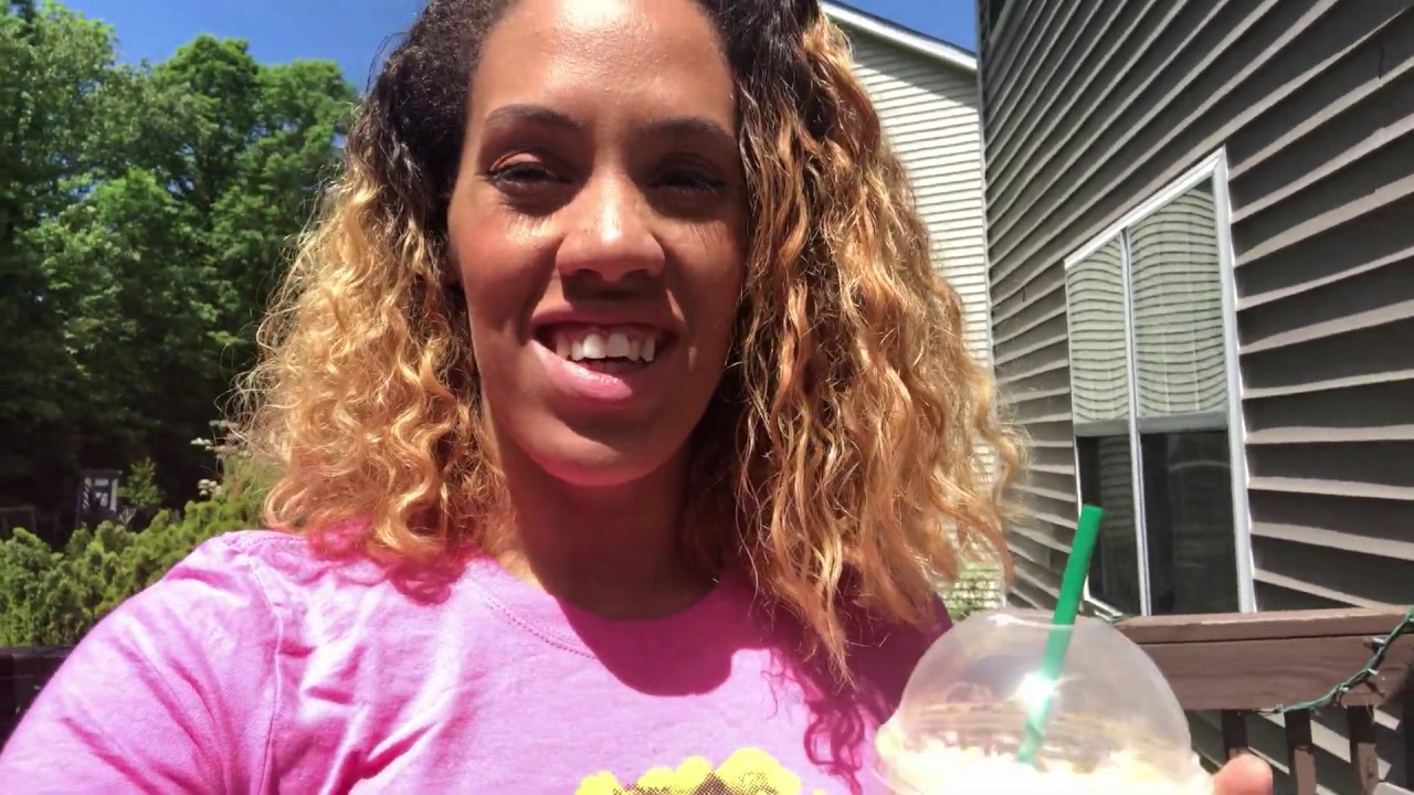 Starbucks Frapp Review Caramel Ribbon Crunch YouTube