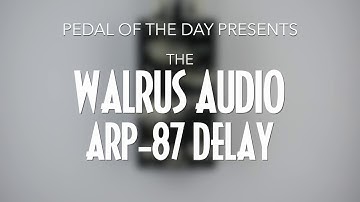 Walrus Audio // ARP-87 Multi-Function Delay (Demo)