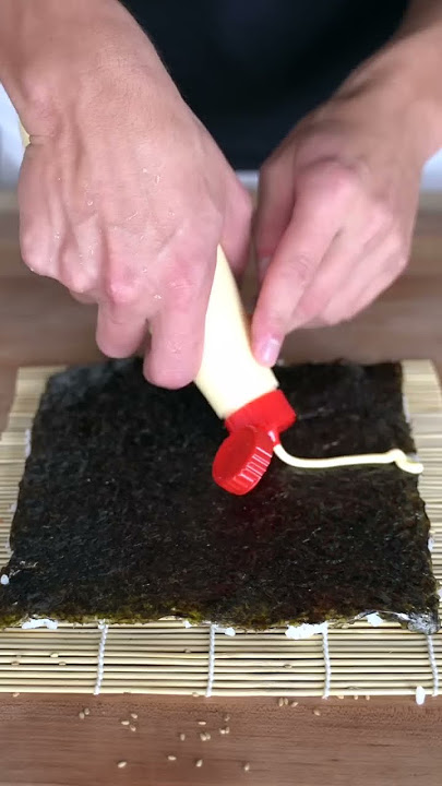 Sushi Roll From A Whole Salmon