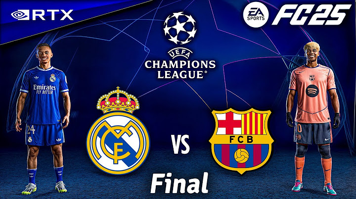 FC 25 - Real Madrid vs. Barcelona Ft. Williams, Trent, | UEFA Champions League Final | [4K60]