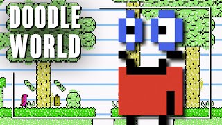 Doodle World: Deluxe - Ретро хардкор для самых маленьких