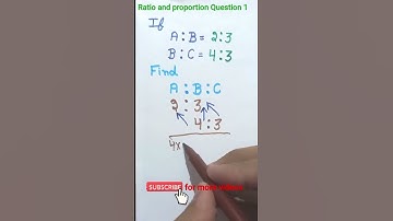ratio and proportion questions 1 | class 1 | short and easy tricks #shorts #ratioand proportion