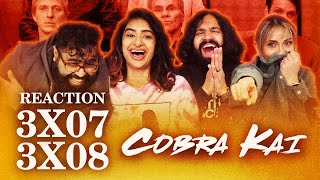 Cobra Kai 3x7 + 3x8 | Group Reaction