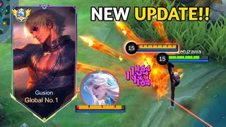 GUSION NEW BROKEN BUILD FOR NEW UPDATE 2024!! (ez beat meta heroes)