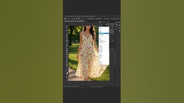 Adobe Photoshop  short Tutorial   Create Dress Mockup